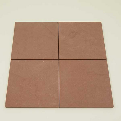 Roter Sandstein - Mainsandstein gefertigt zu Bodenplatten